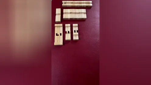 孔明锁菠萝解法图解法九根_孔明锁菠萝的拼法图解_大菠萝孔明锁解法