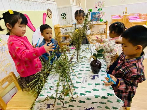 花做游戏,幼儿园春季花朵主题游戏活动概览