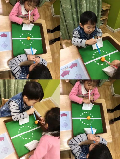 夹吸管游戏,锻炼协调能力的欢乐时光”